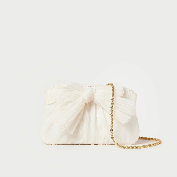 Loeffler Randall Handbags - Rochelle Pearl Mini Bow Clutch